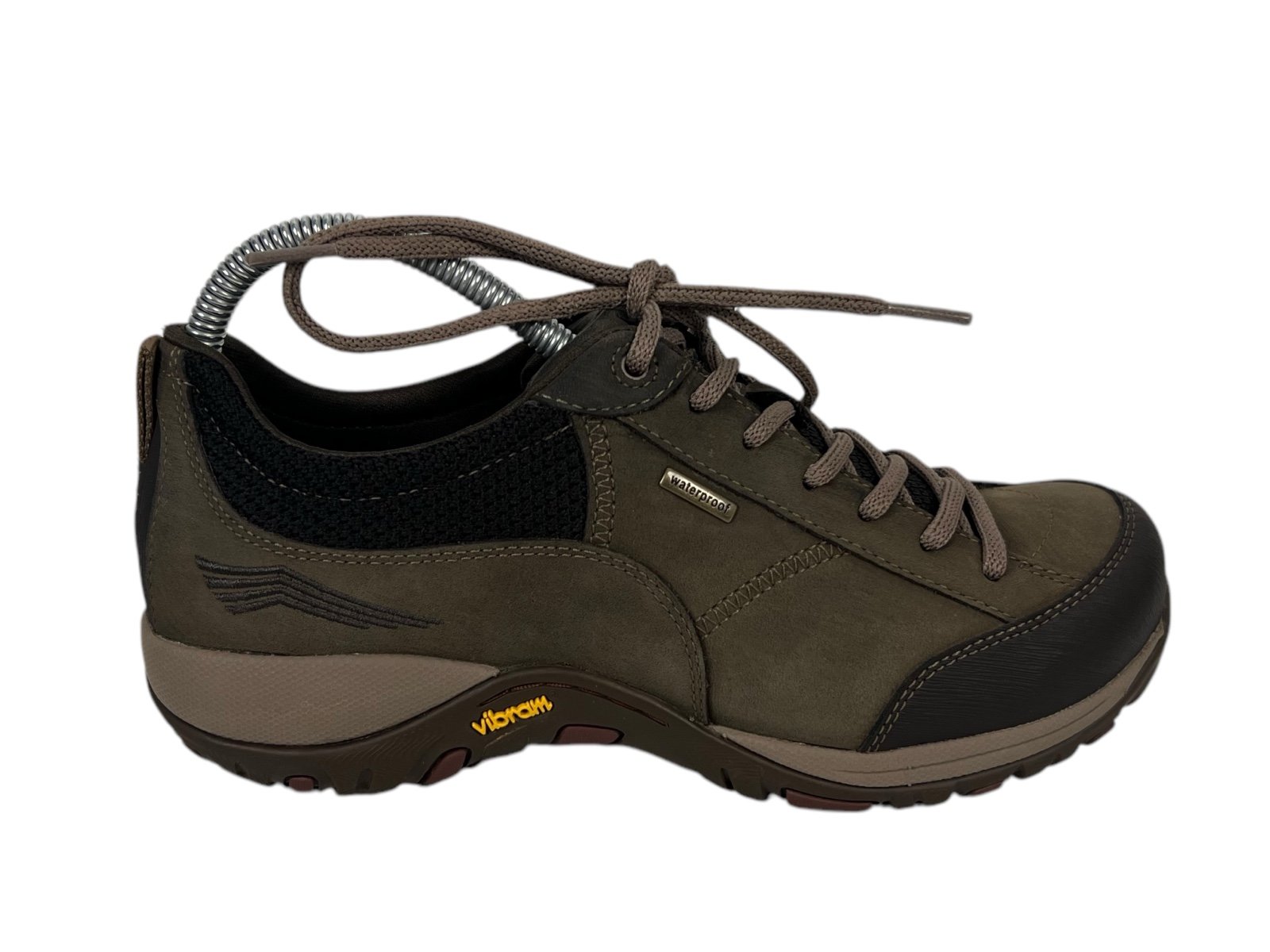 Dansko Vibram Paisley Shoes Size 37 US 7 Brown Outdoor Hiking Leather