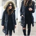 Parka Puffer Fur Hood Winter Jacket