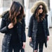 Parka Puffer Fur Hood Winter Jacket