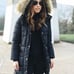 Parka Puffer Fur Hood Winter Jacket