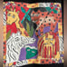 VINTAGE LRW designs Atlanta hand painted art to wear African jungle boxy tee