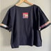VINTAGE LRW designs Atlanta hand painted art to wear African jungle boxy tee