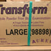 TRANSFORM GLOVES 2,000 COUNT SIZE LARGE