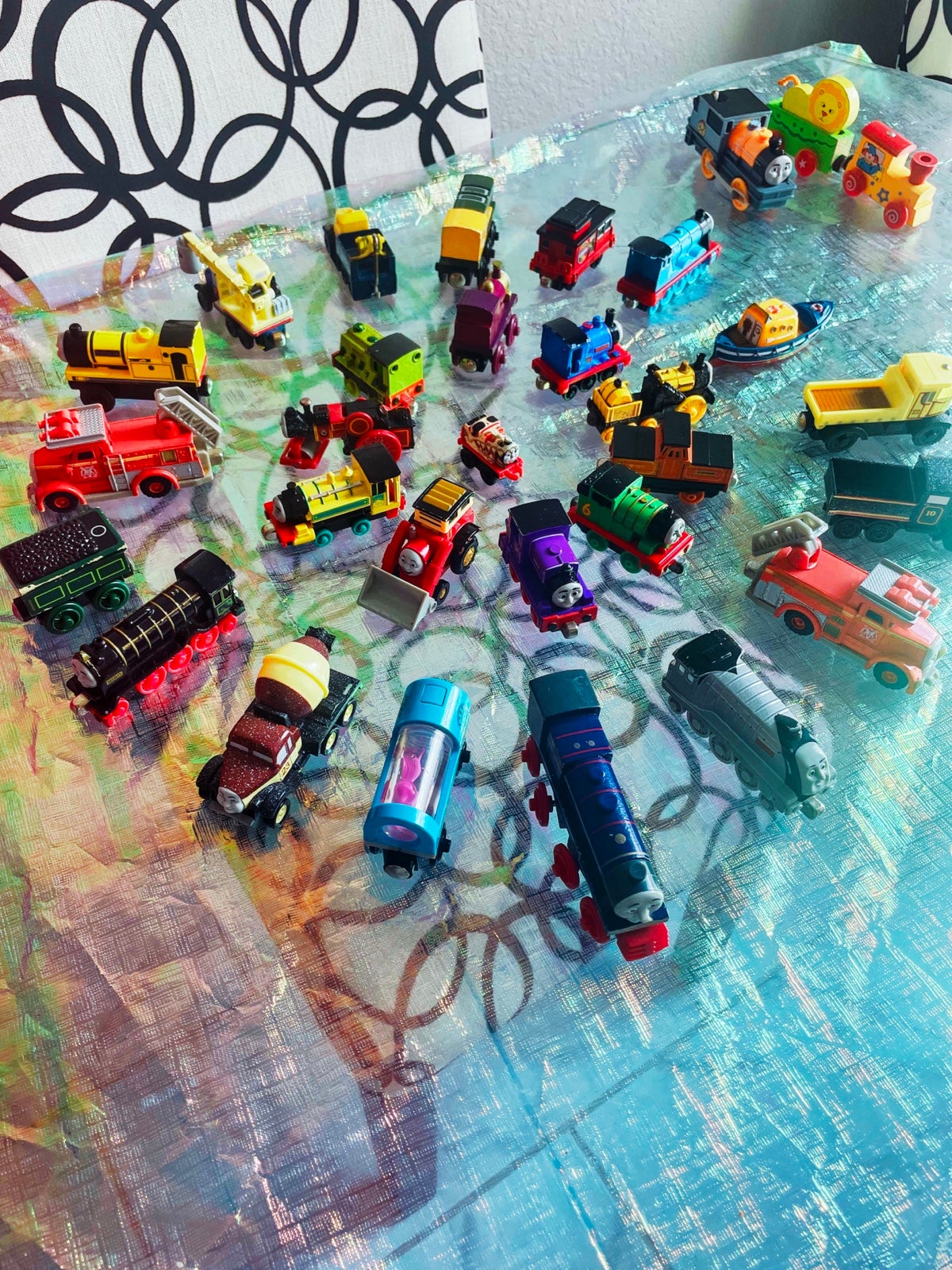 Thomas The Train Die Cast and Wood Magnetic Trains & Pieces BIG Vintage Lot
