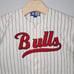 Chicago Bulls Sleeveless Starter NBA Button Baseball Type Jersey Adult XL READ