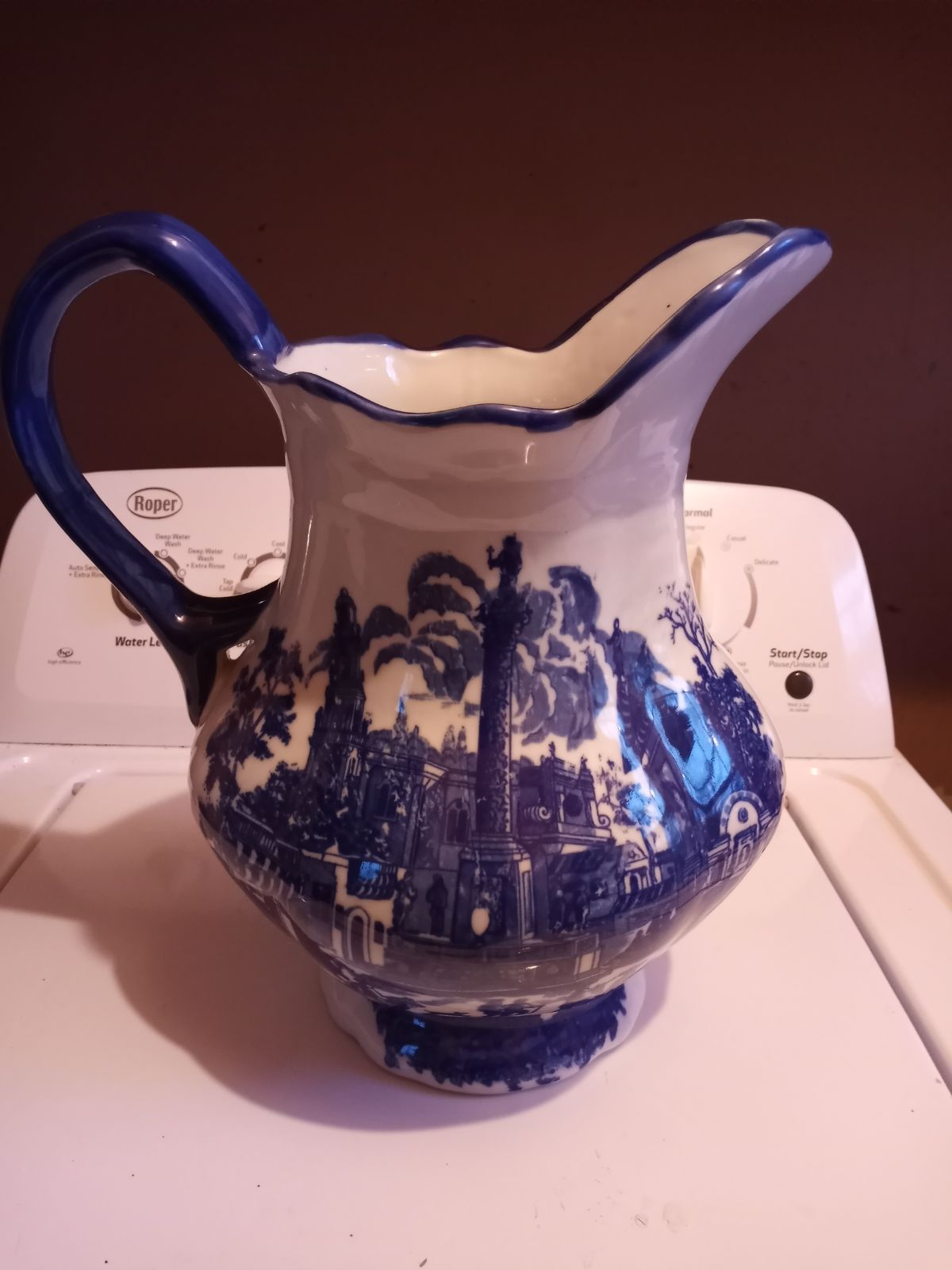 Victorian staffordshire wash basin