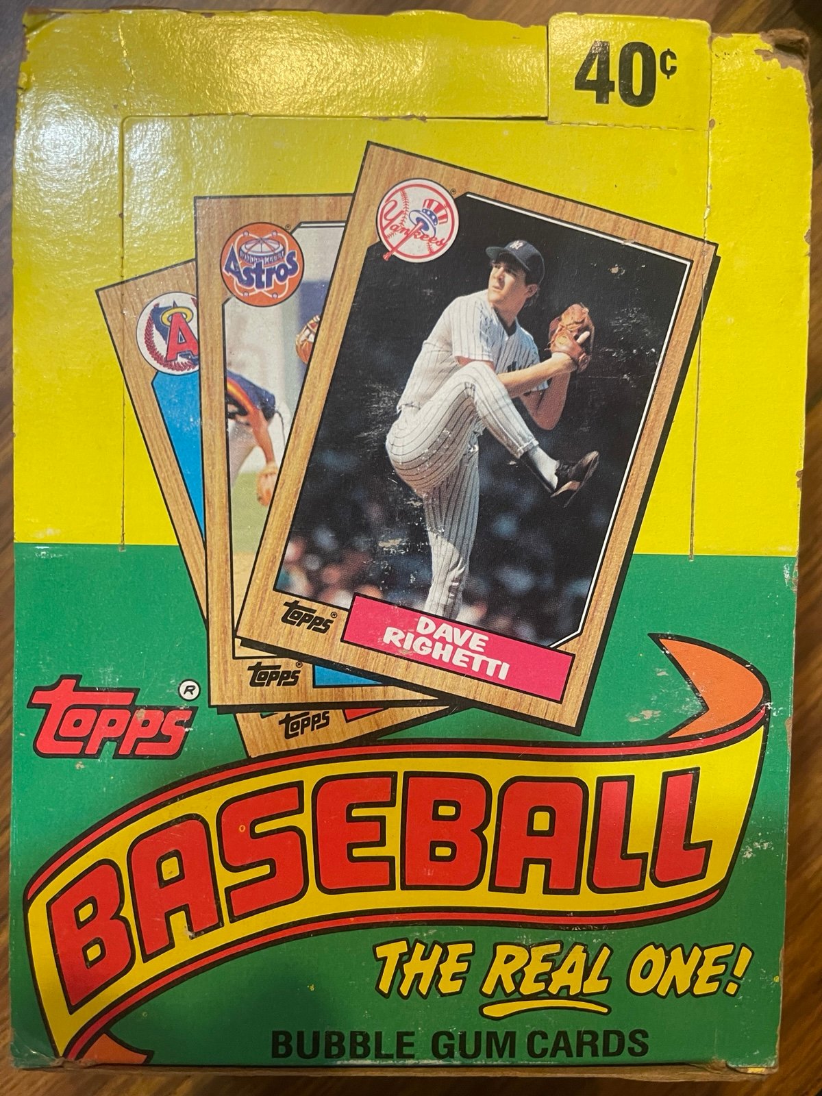 1987 Topps Badeball Cards, New Box