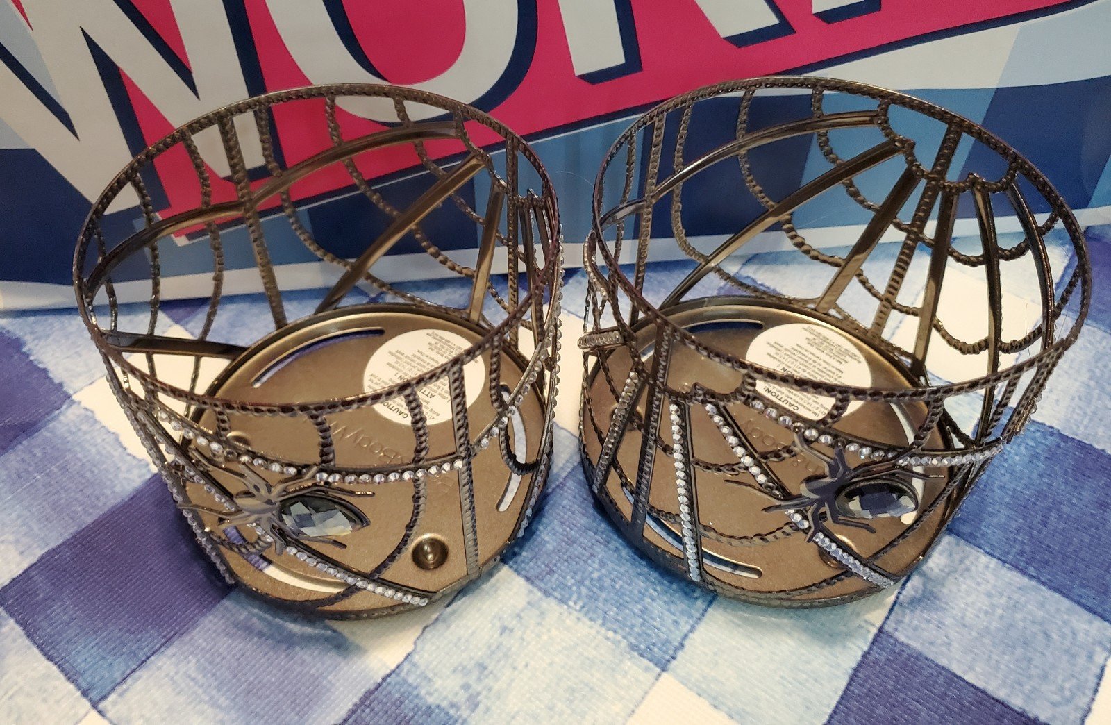Halloween 3 wick candle holder set from bath and body works