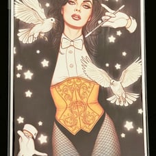 ZATANNA BRING DOWN THE HOUSE #2 FRISON SDCC VIRGIN FOIL VARIANT-NM