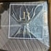Lionel Richie HOME Allegro Storage Ottoman, Slate Grey, Soft Velvet Upholstery,