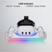 Charging Station for Quest 3 & Controllers w/ Indicator Light Magnetic & RGB