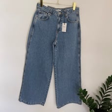 FOREVER 21 High Waist, Wide Leg Jeans Size 28 NWT
