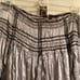 Knee length silk skirt