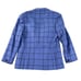 Pendleton Blazer Womens Size 12P Blue Virgin Wool Tartan Shoulder Pads Plaid