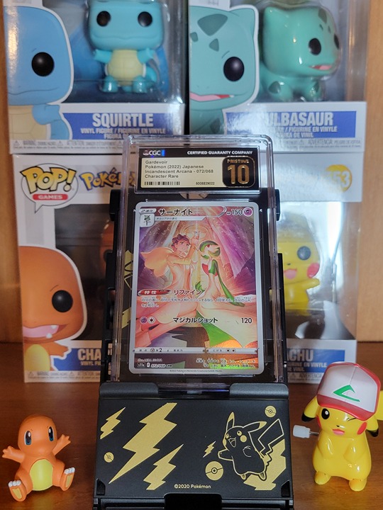 Gardevoir Incandescent Arcana - 072/068 Character Rare, CGC Pristine 10