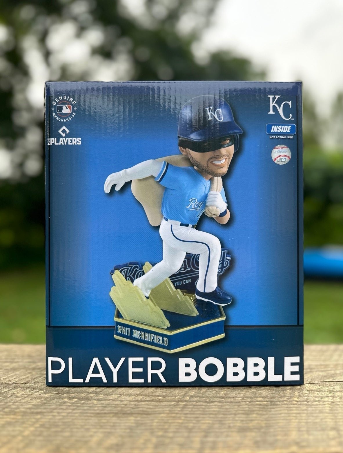 Whit Merrifield Kansas City Royals Ambassador Speedster Bobble FOCO NEW IN BOX