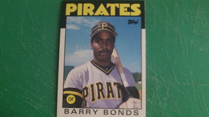 1986 Topps #11T Barry Bonds (Rookie)