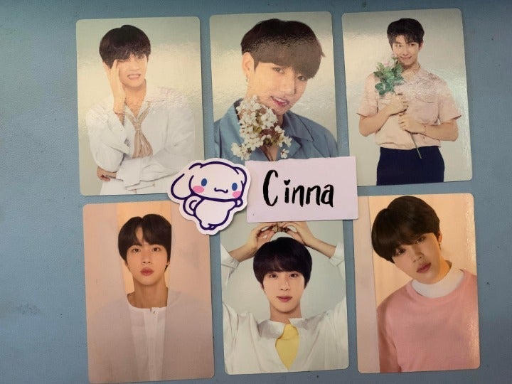 OFFICIAL BTS Love Yourself Tour Photocards