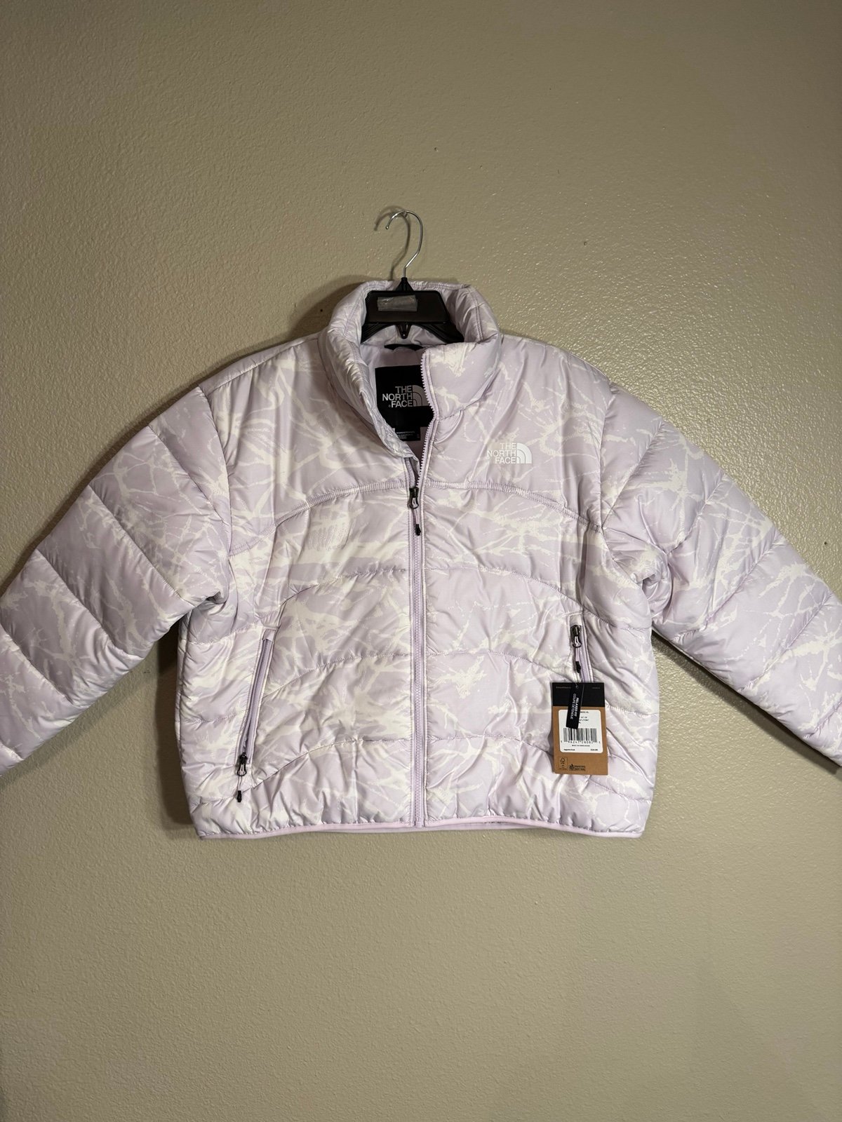 The North Face TNF 2000 Puffer Jacket - Lavender Splatter Print - Women's