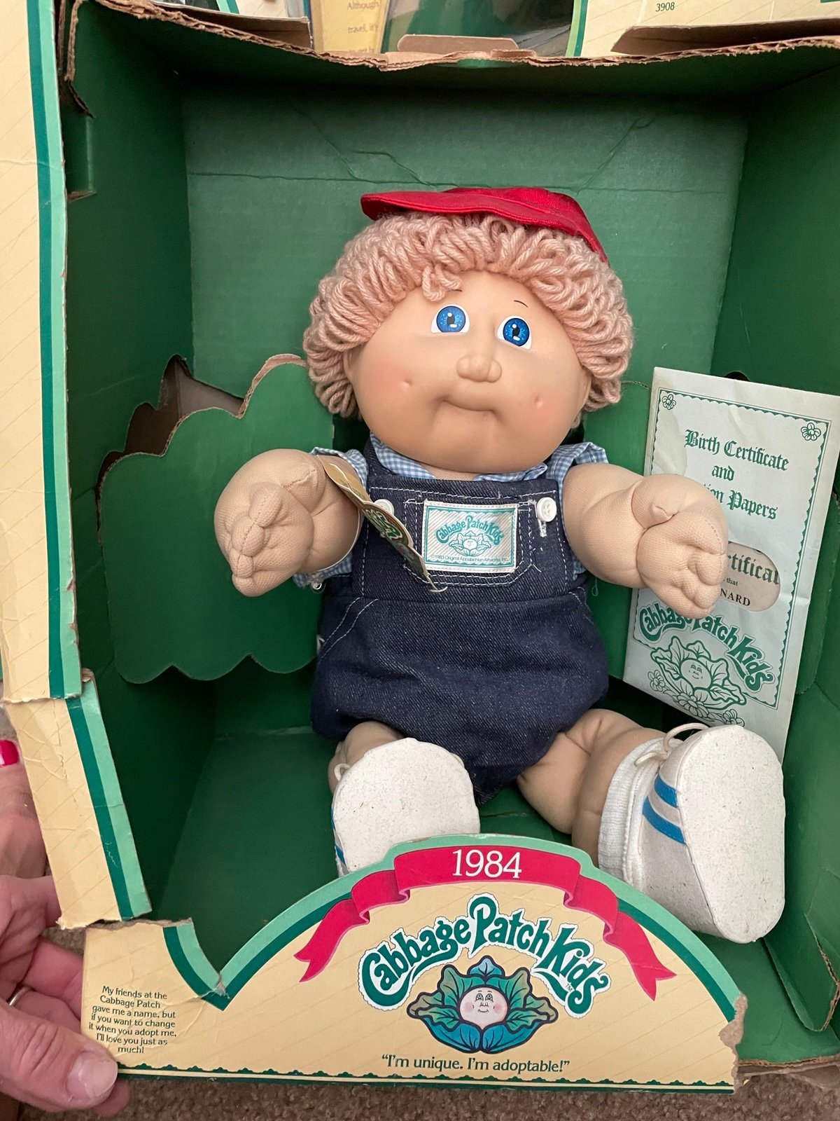 Cabbage Patch Kids boy inbox