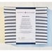 Tommy Hilfiger Twin Printed 3pc Sheet Set Navy Stripes-Easy Care, Breathable
