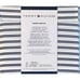 Tommy Hilfiger Twin Printed 3pc Sheet Set Navy Stripes-Easy Care, Breathable