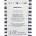 Tommy Hilfiger Twin Printed 3pc Sheet Set Navy Stripes-Easy Care, Breathable