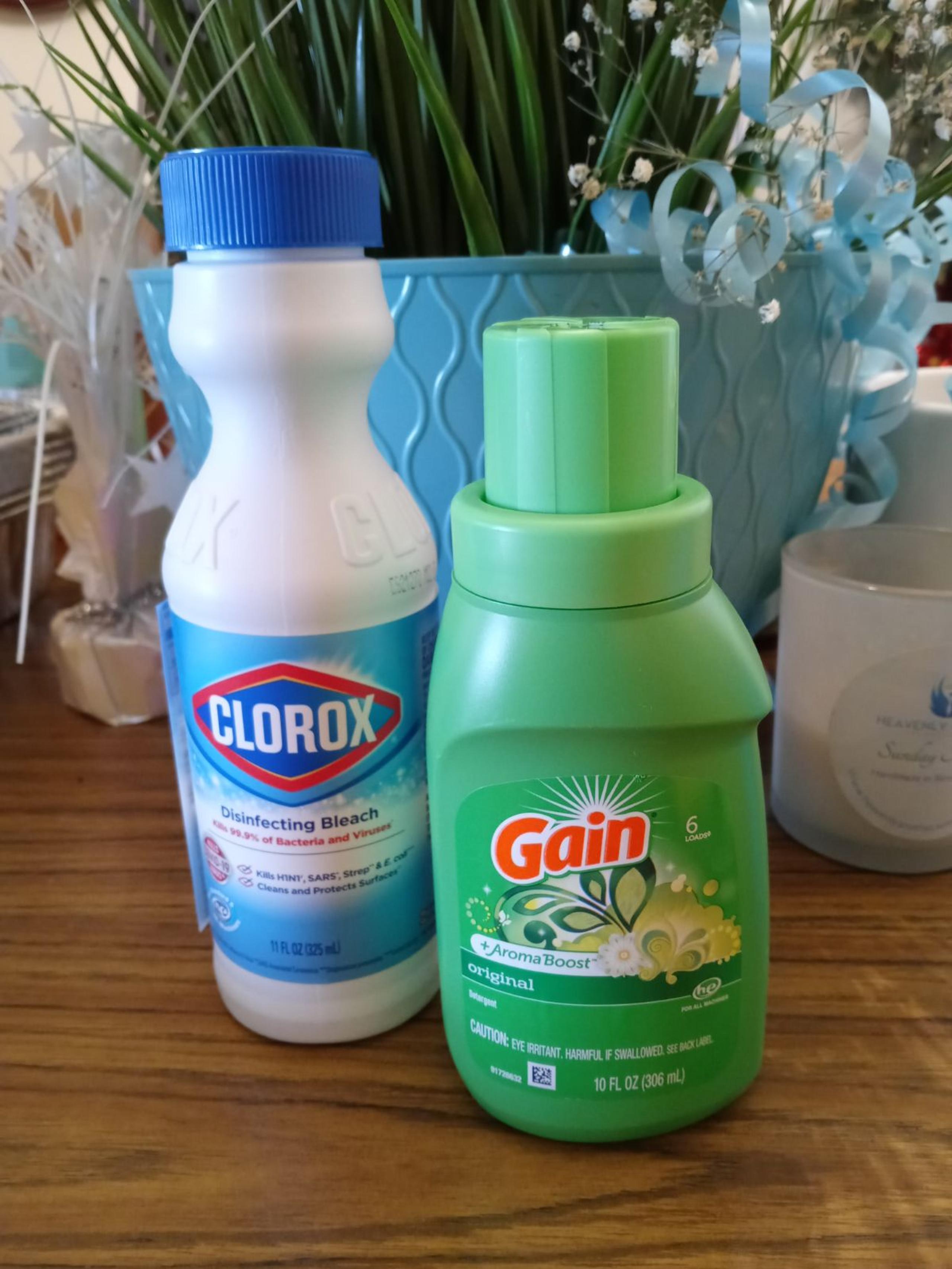 2pc Travel Size Household Laundry Bundle