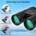 Waterproof 16X50 HD Professional Binoculars Low Light Night Vision Outdoor Sport