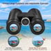 Waterproof 16X50 HD Professional Binoculars Low Light Night Vision Outdoor Sport