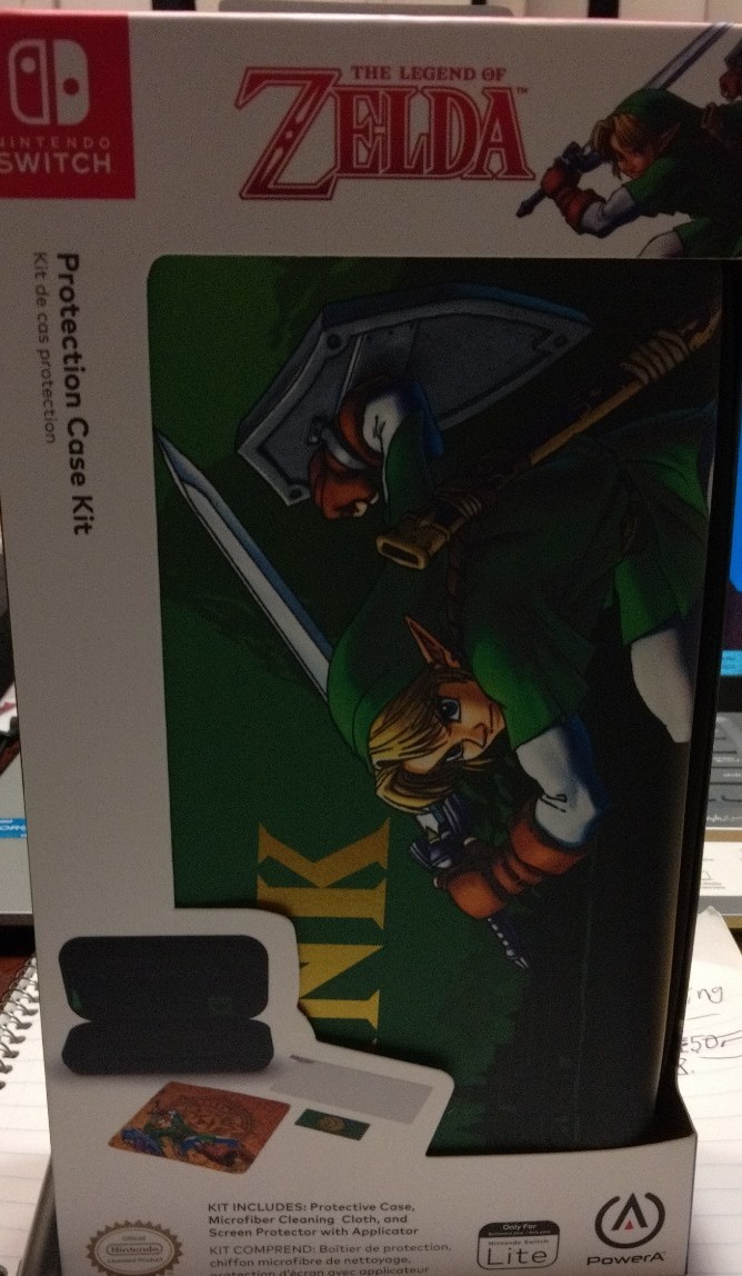 Nintendo Switch Lite Zelda-Themed protection Case kit