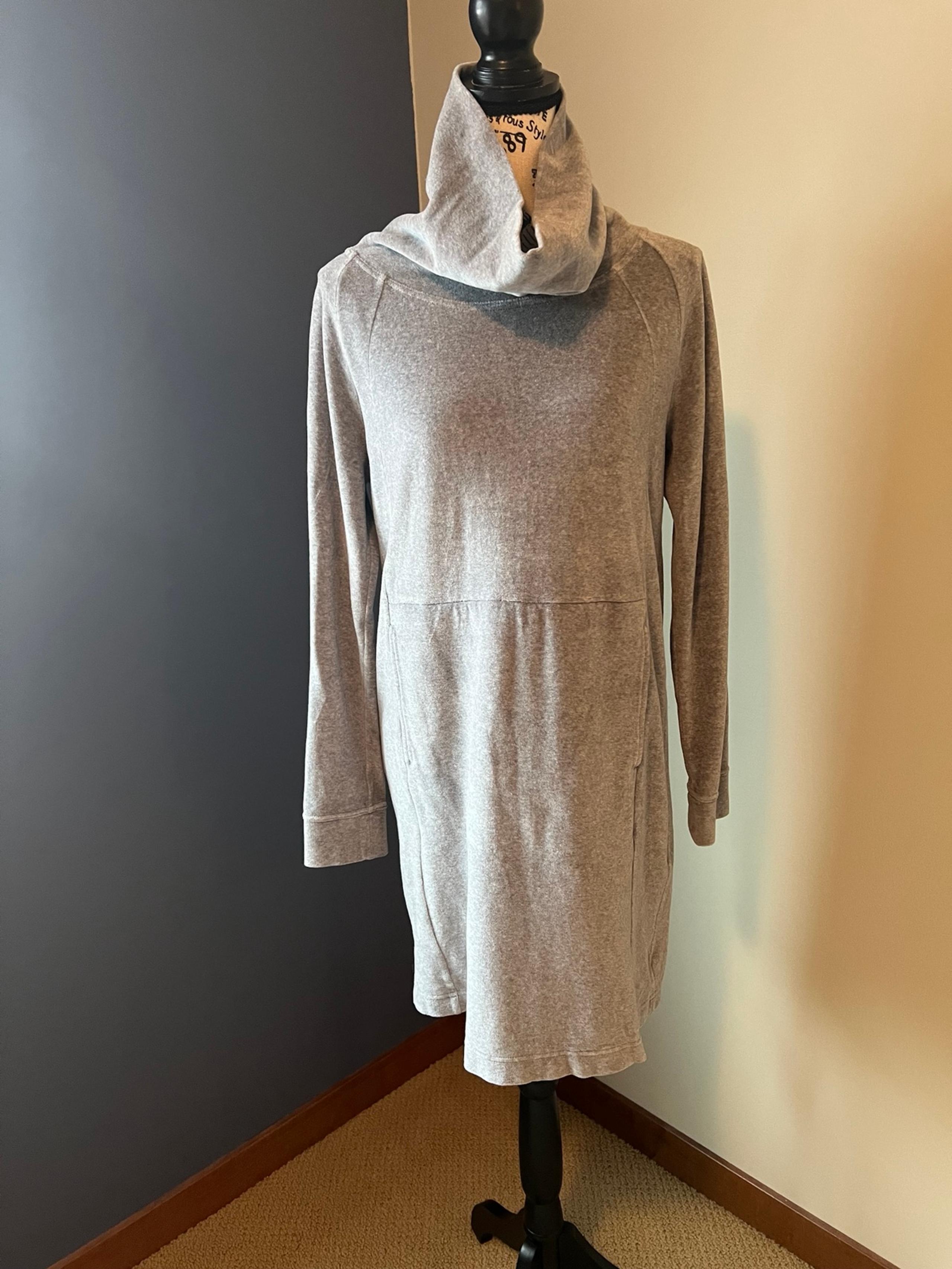 Athleta velour dress