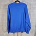 SpaceX Large Blue Starship 100% Cotton Crew Neck Pullover Sweatshirt Made in USA