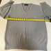 Christian Dior Monseur Vintage #3 Men Gray With CD Logo Gray Sweater Size Large