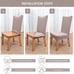 6 Brand New Chair Covers. Soft Stretchable Material.
