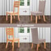 6 Brand New Chair Covers. Soft Stretchable Material.