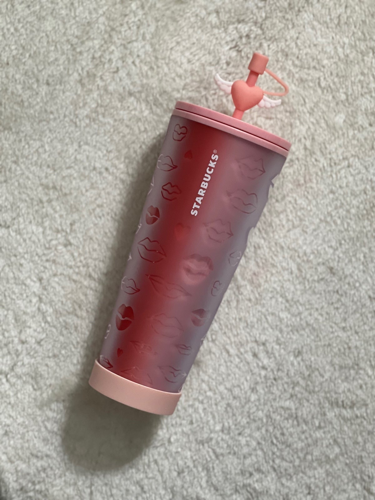 Starbucks Lips Soft Touch Tumbler