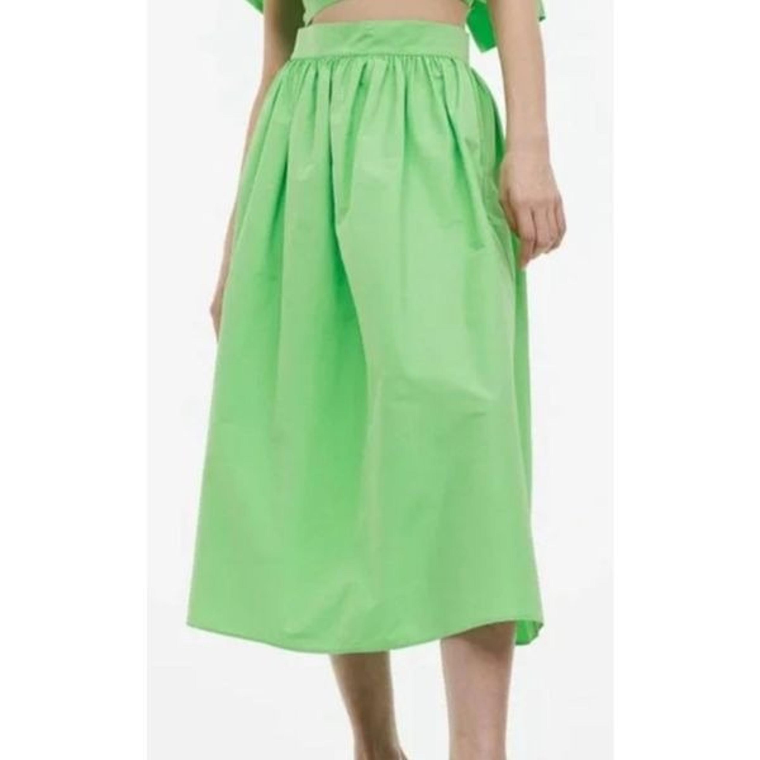 NWT H&M flared poplin skirt, $60 Sz 12