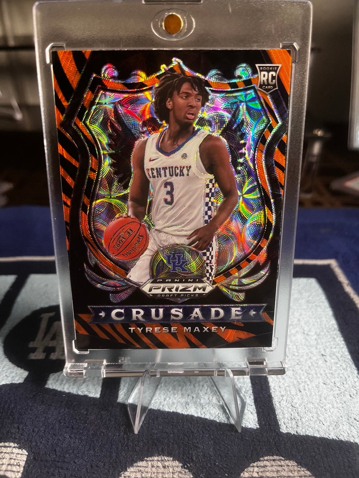 Rc Panini Prizm Draft Picks Crusade Tyrese Maxey #94 Choice Tiger Stripes Prizm