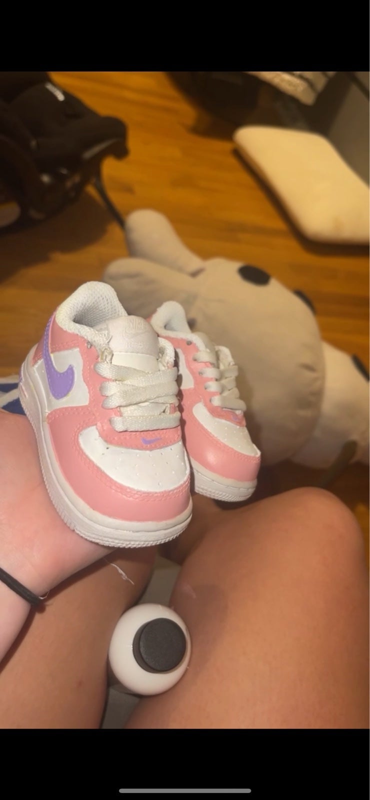 Custom toddler Air Force 1s