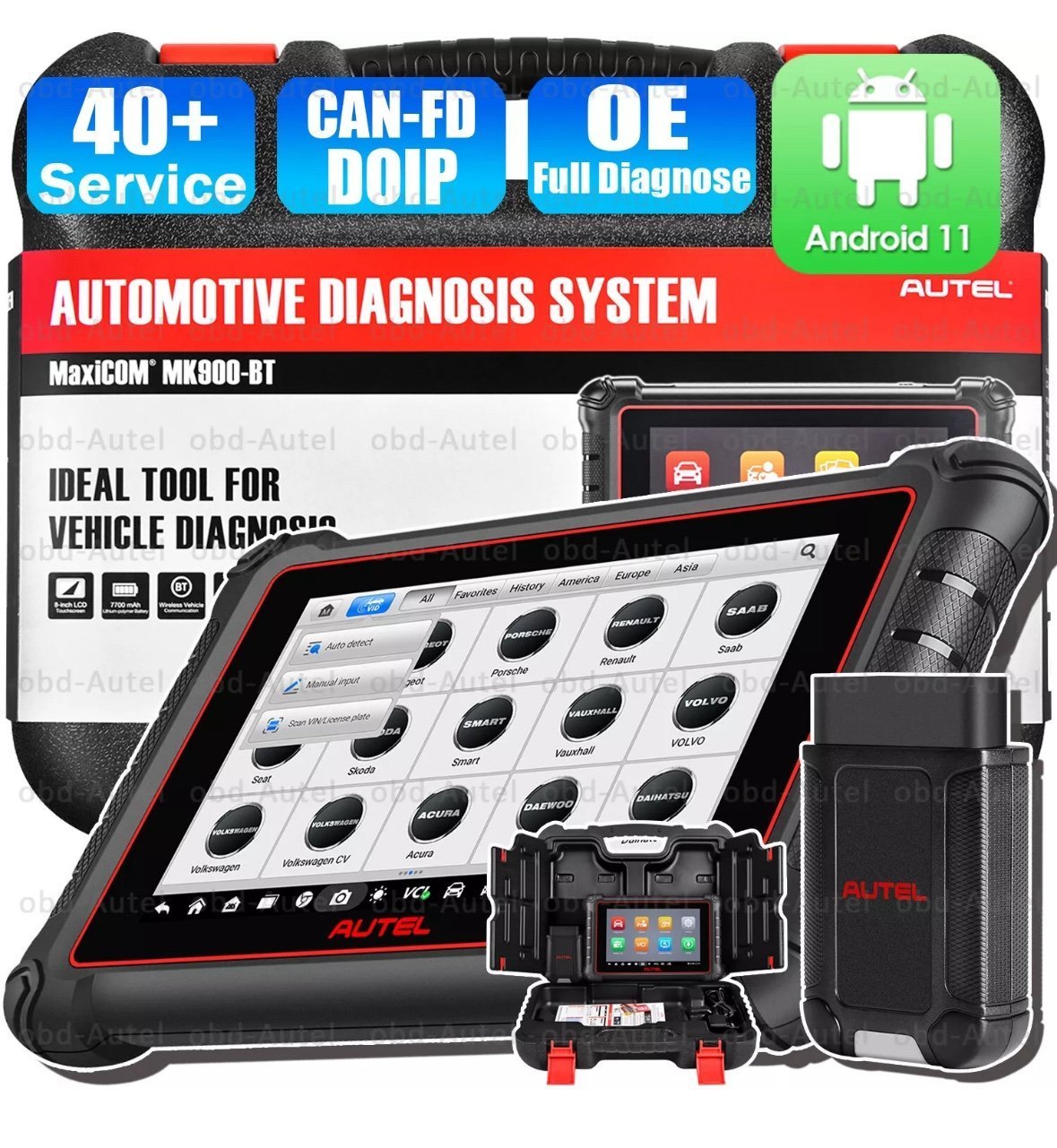 Autel MaxiCOM MK900BT PRO Full System Bidirectional OBD2 Scanner Tool AUTOVIN