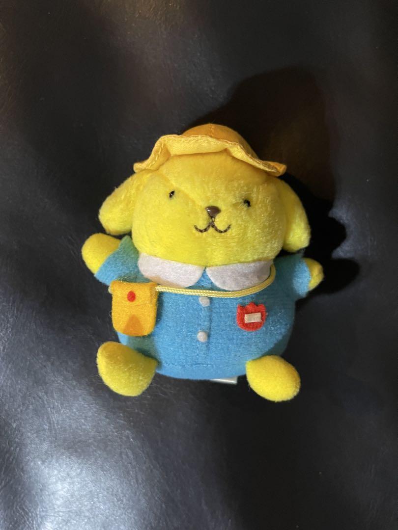 Sanrio Pompompurin Kindergarten Mascot Plush Ball Chain