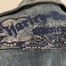 Harley-Davidson Denim Jacket G-Waist Vintage Style Rare