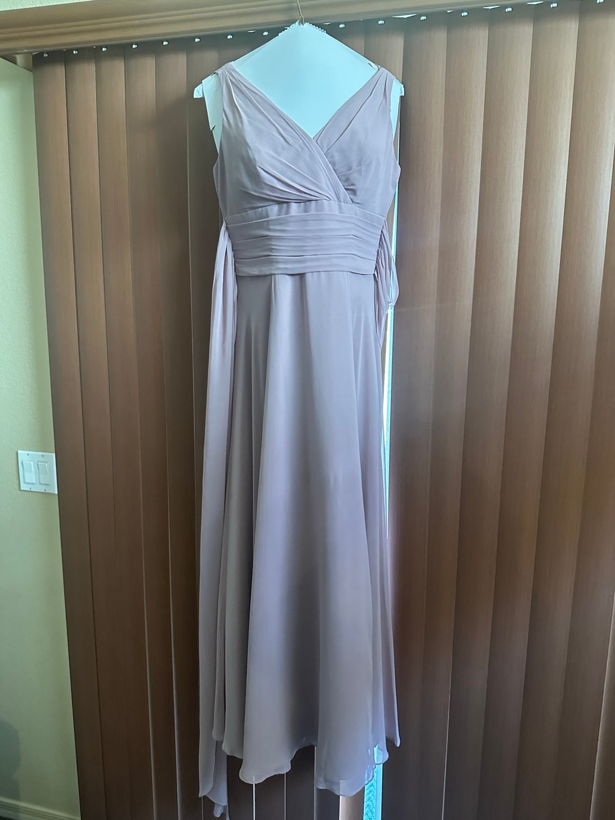 David’s Bridal Quartz Bridesmaid Dress