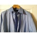 SAKS FIFTH AVENUE MENS BLUE 100%COTTON DRESS SHIRT FRENCH CUFFS SIZE:17.5/34-35