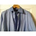 SAKS FIFTH AVENUE MENS BLUE 100%COTTON DRESS SHIRT FRENCH CUFFS SIZE:17.5/34-35
