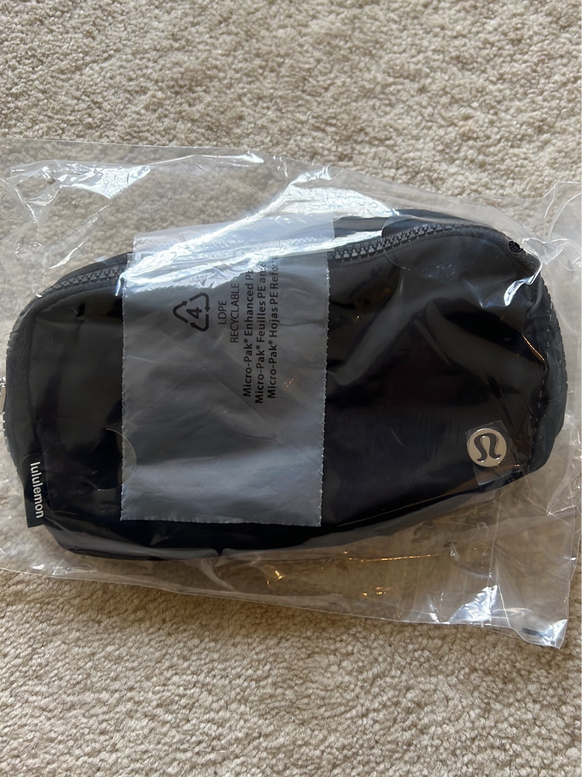 Lululemon Black Belt Bag