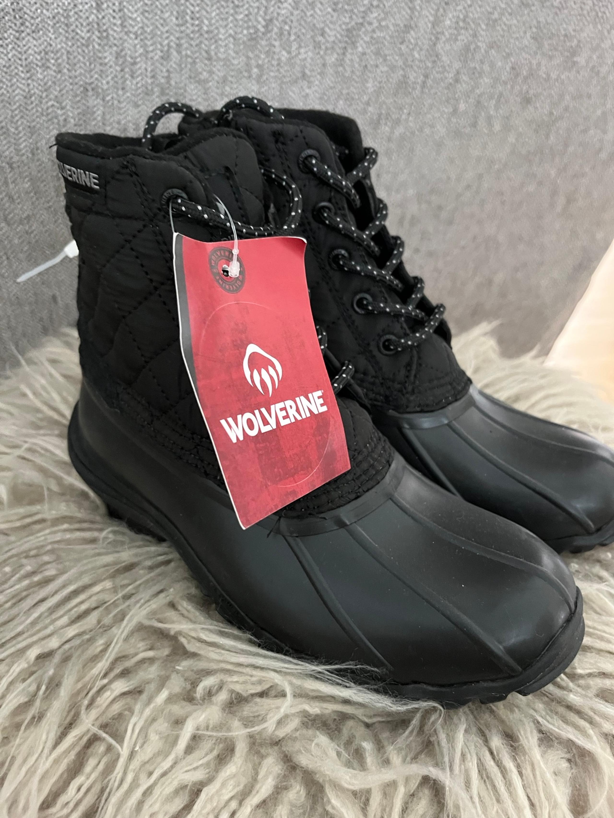 New WOMEN'S wolverine TORRENT QUILTED DUCK BOOTs