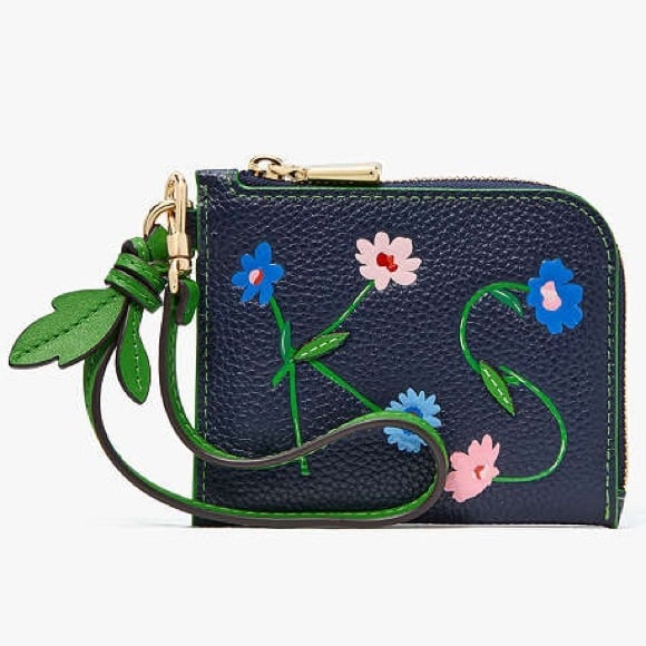 kate spade NWT! In The Garden Card Case Wristlet