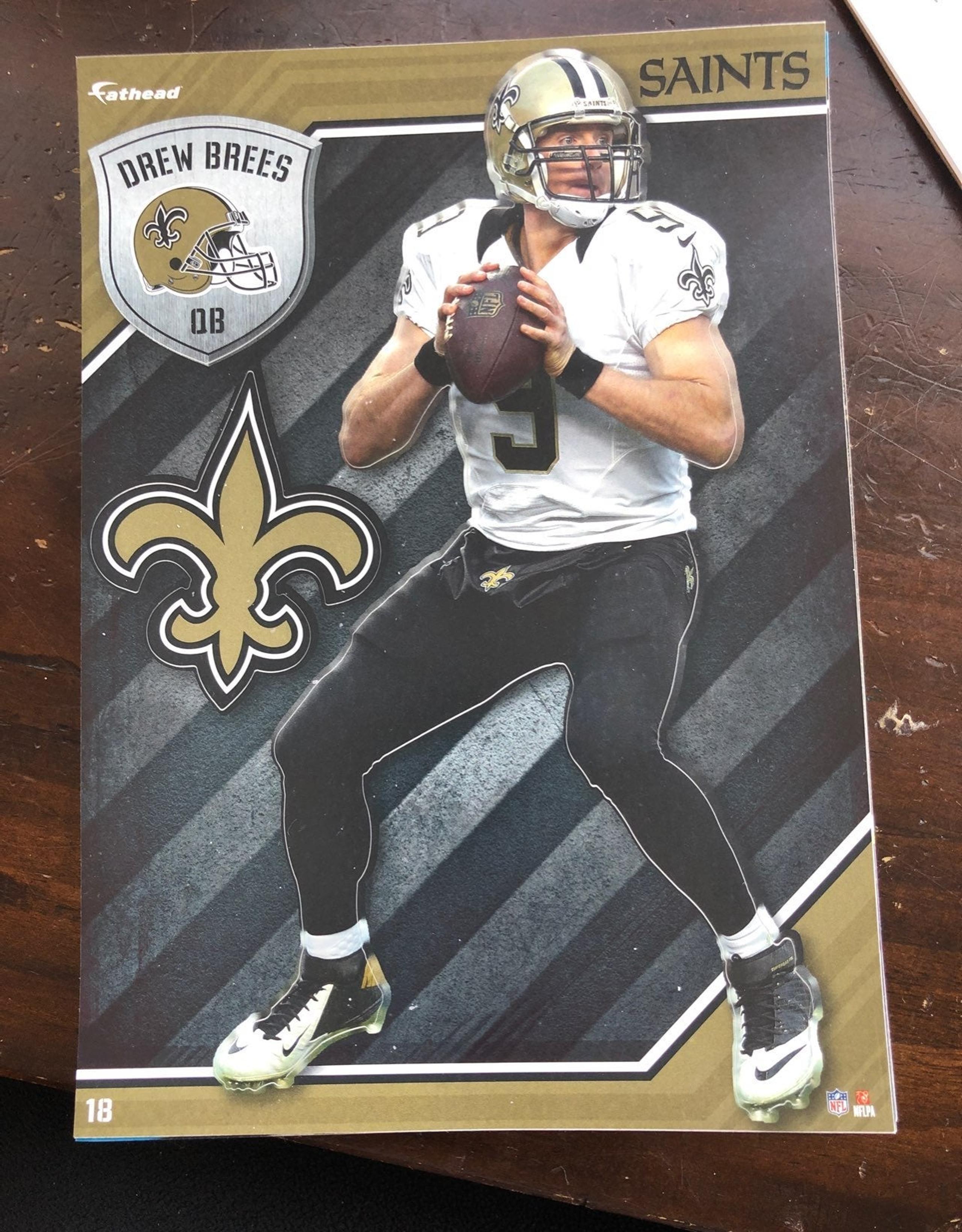 Drew Brees Fathead Tradeables